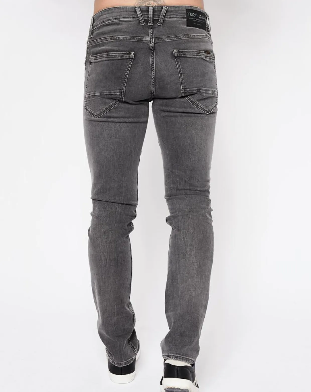 Homme Teddy Smith Jeans^Jean Running Reg gris