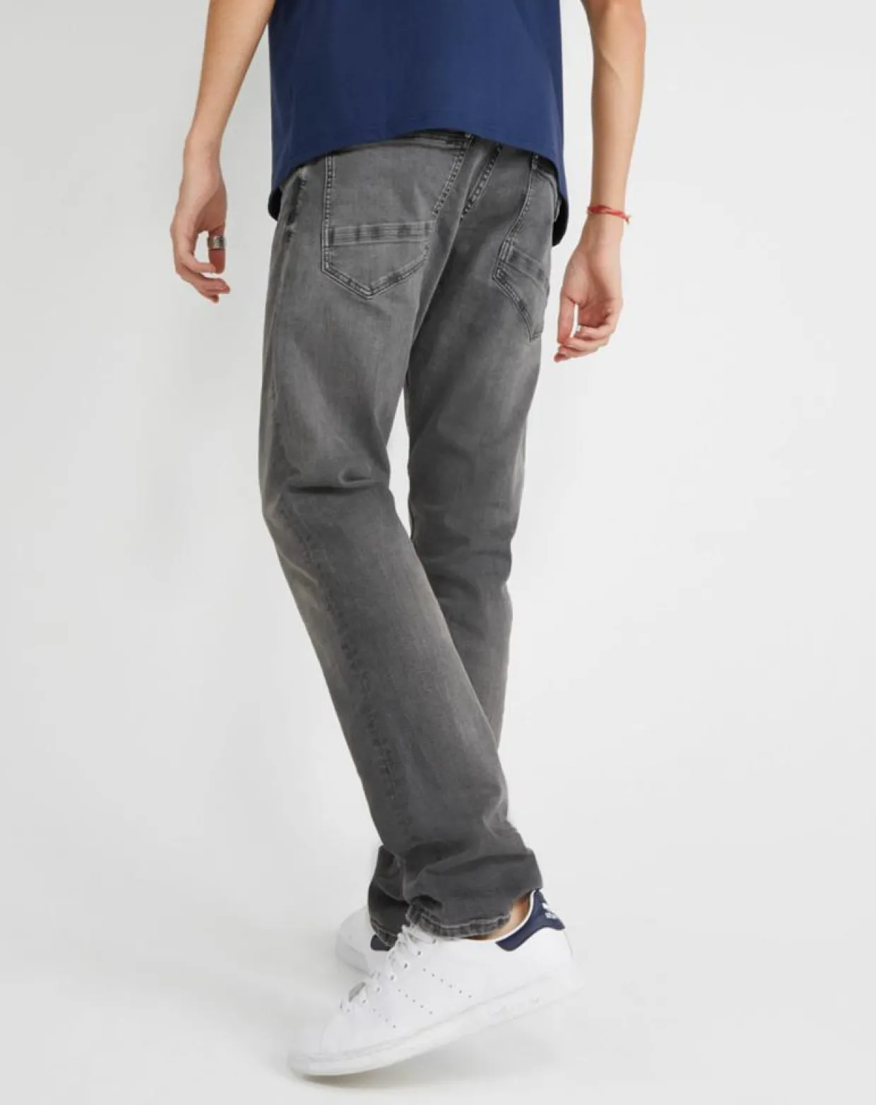 Homme Teddy Smith Jeans^Jean Running Reg gris