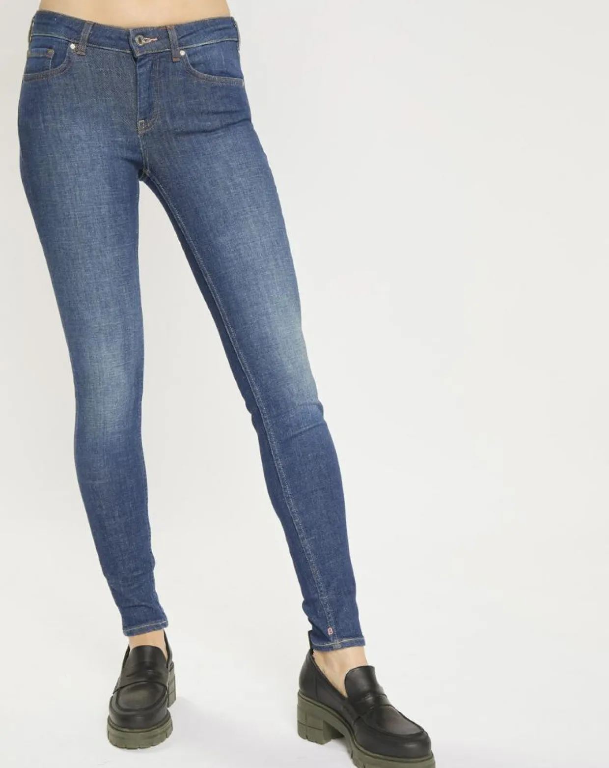 Jean Skinny Bohemienne Tr bleu foncé-Scotch & Soda Best
