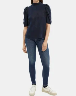 Jean Skinny Bohemienne Tr bleu foncé-Scotch & Soda Best