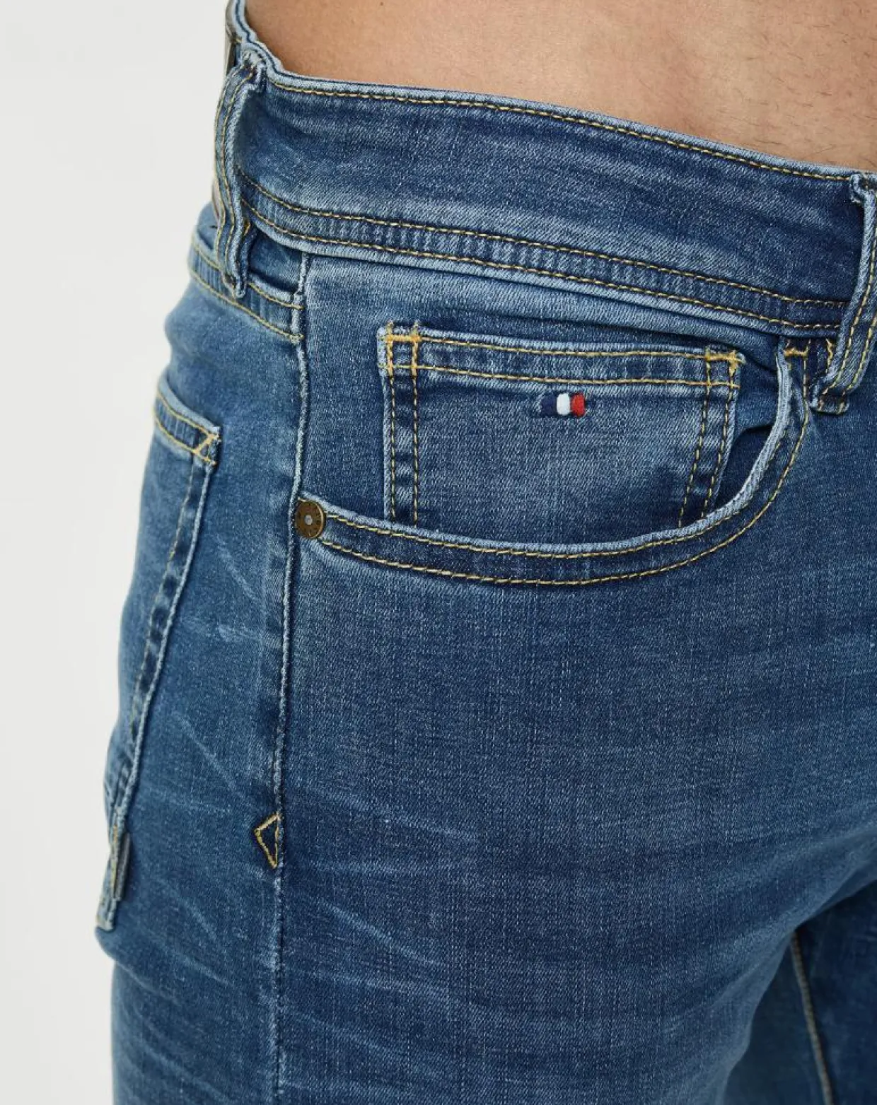 Jean Skinny Dadas bleu moyen-Kaporal 5 Outlet