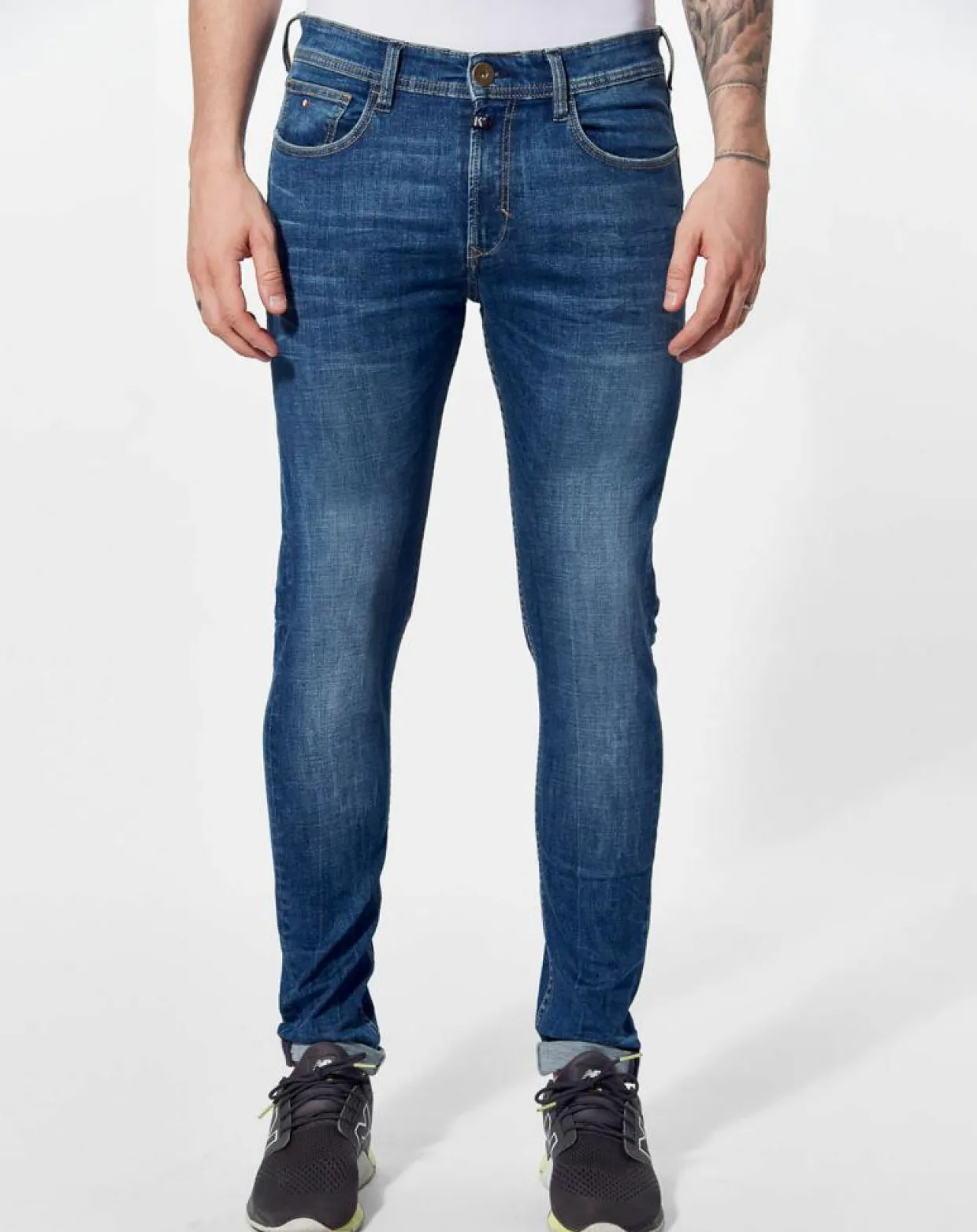 Jean Skinny Dadas bleu moyen-Kaporal 5 Outlet