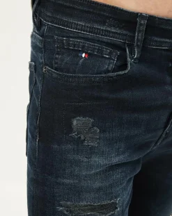 Homme Kaporal 5 Jeans^Jean Skinny Dadas Destroy bleu