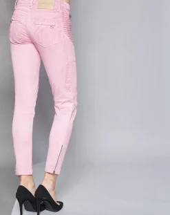 Jean Skinny délavé rose-Pierre Balmain New