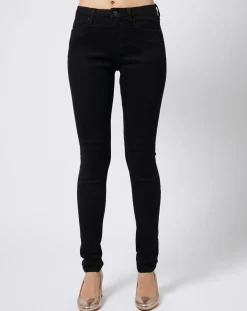 Femme Esprit Jeans^Jean Skinny en coton mélangé à teneur en stretch confortable noir