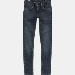 Enfant Pepe Jeans Fille^Jean Skinny Pixellette bleu/gris