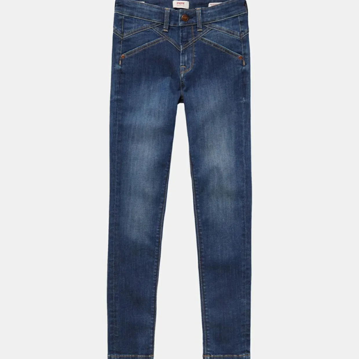 Jean Skinny Pixlette délavé bleu-Pepe Jeans Discount