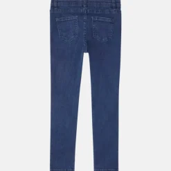 Jean Skinny Sarah en Toile de coton bio bleu-Galeries Lafayette & Kids Online