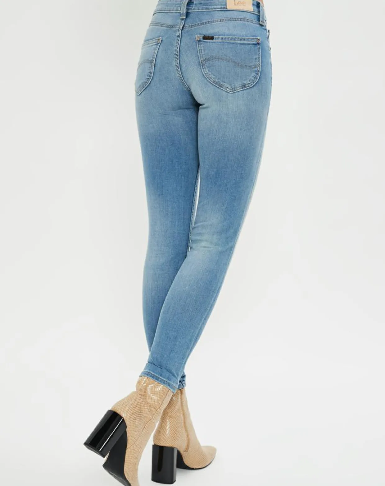 Jean Skinny Scarlett Mr bleu clair-Lee