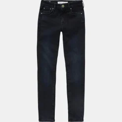 Enfant Pepe Jeans Fille^Jean Skinny Taille Haute bleu foncé