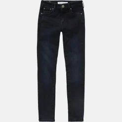 Enfant Pepe Jeans Fille^Jean Skinny Taille Haute bleu foncé