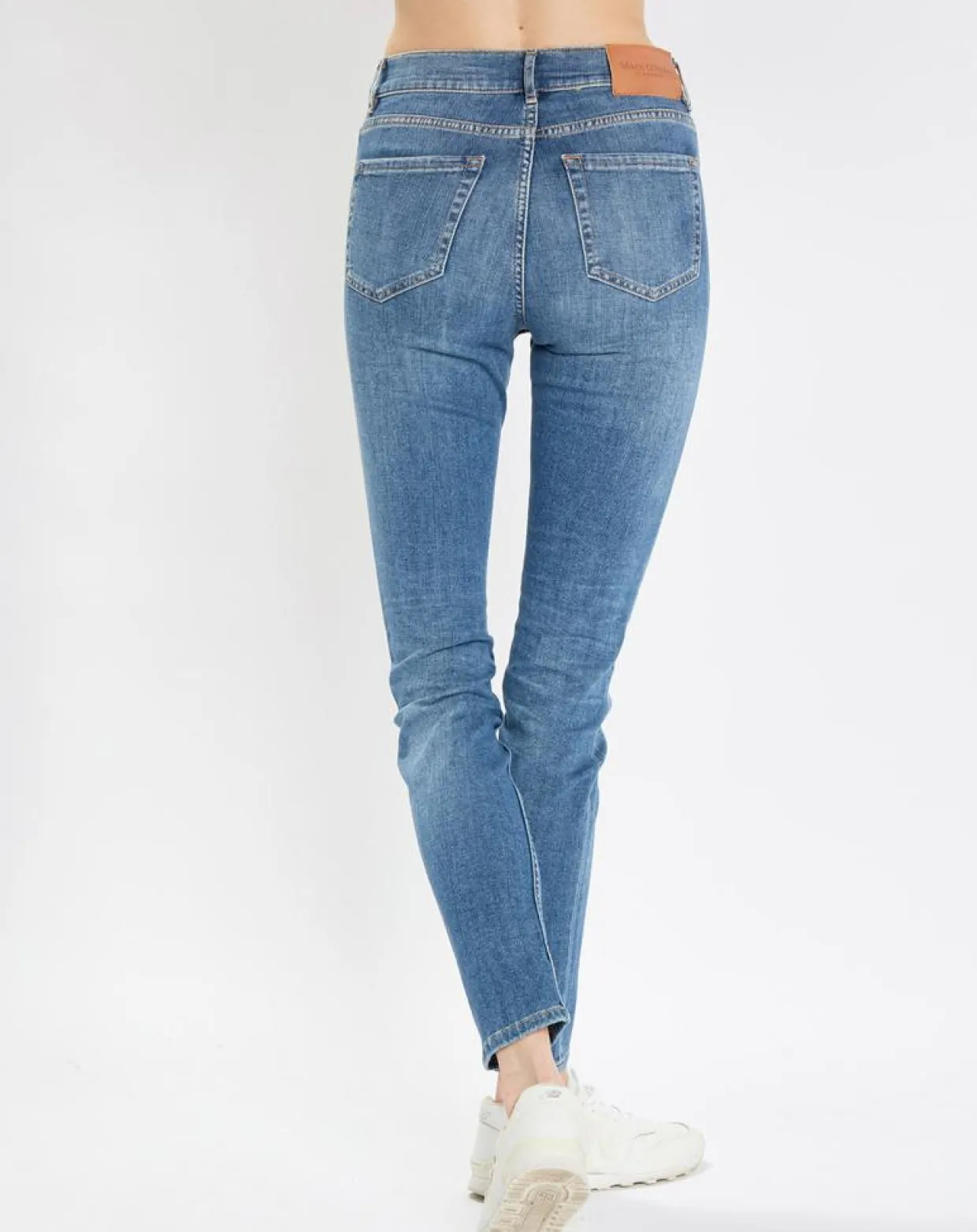 Femme Marc O'Polo Jeans^Jean Skinny Taille haute bleu moyen
