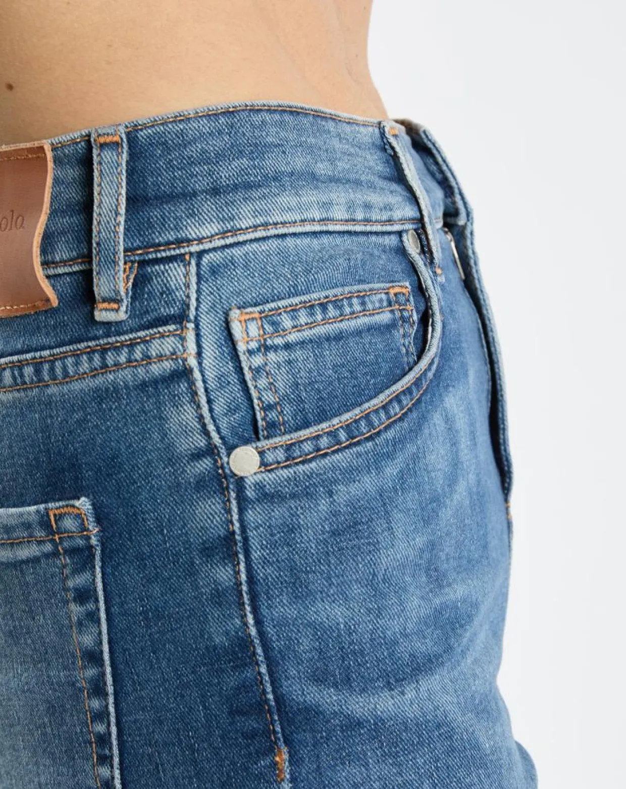 Femme Marc O'Polo Jeans^Jean Skinny Taille haute bleu moyen