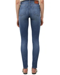 Femme Marc O'Polo Jeans^Jean Skinny Taille haute bleu moyen