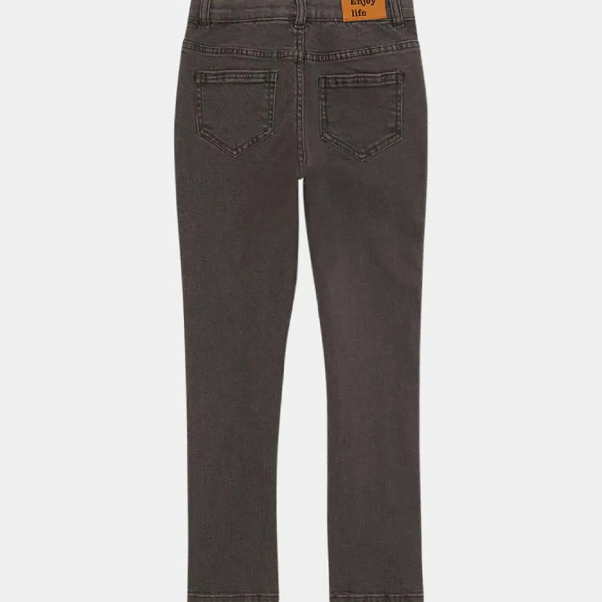 Jean skinny Tarra en Coton bio stretch gris-Galeries Lafayette & Kids