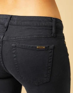 Femme Acquaverde Jeans^Jean slim 7/8 Scarlett bleu marine