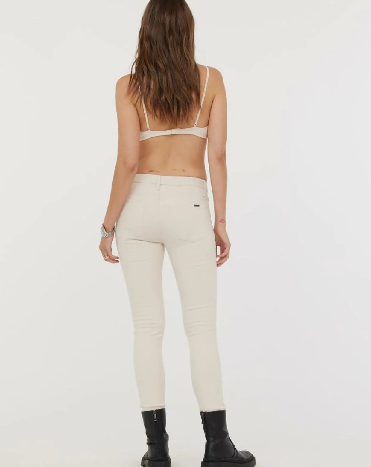 Jean slim Scarlett naturel-Acquaverde Clearance