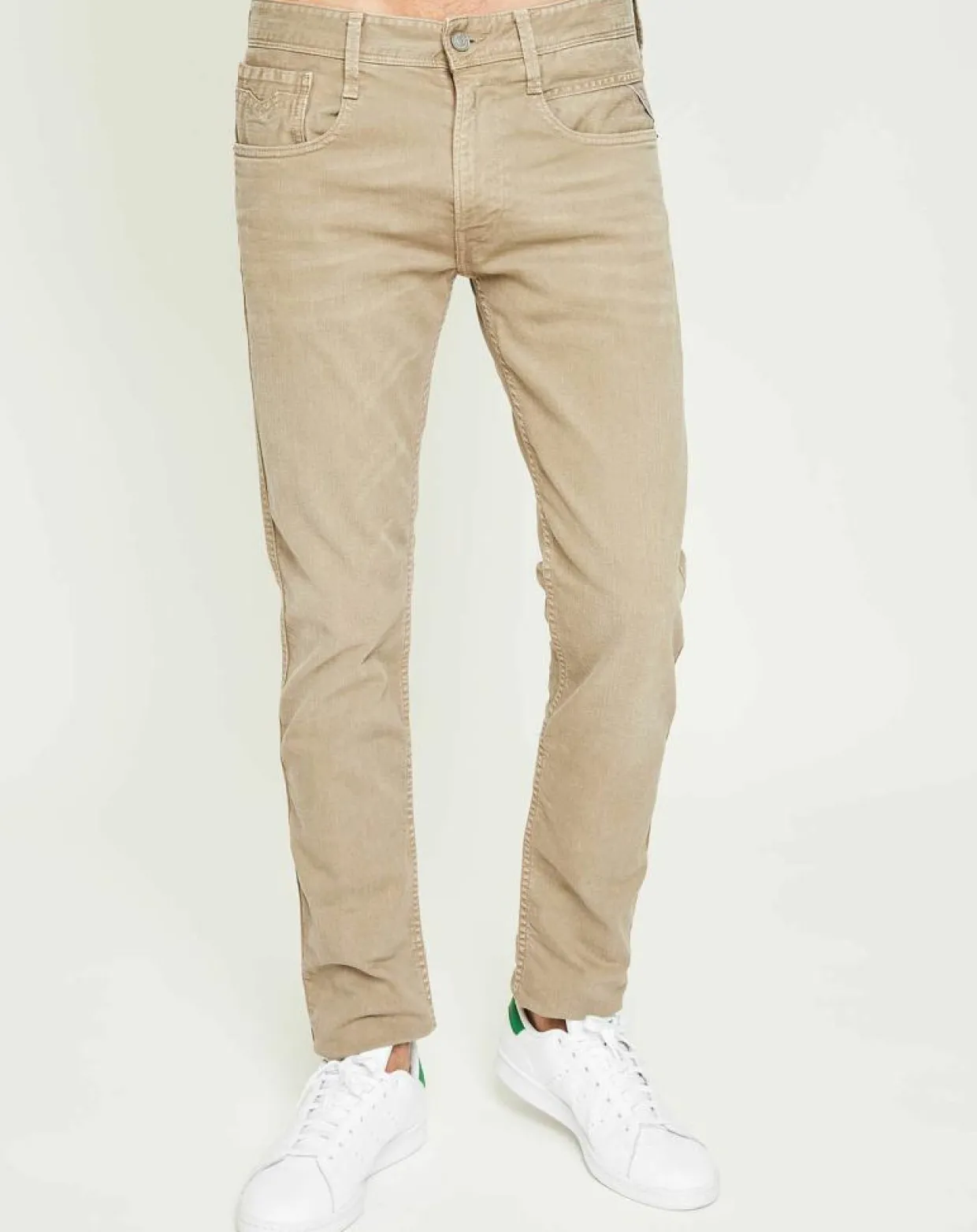 Jean Slim Anbass Hyper Color beige-Replay New
