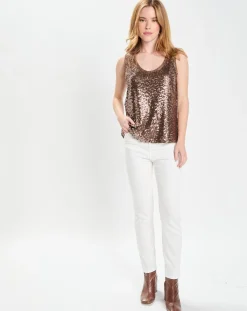 Jean Slim blanc-Galeries Lafayette Hot