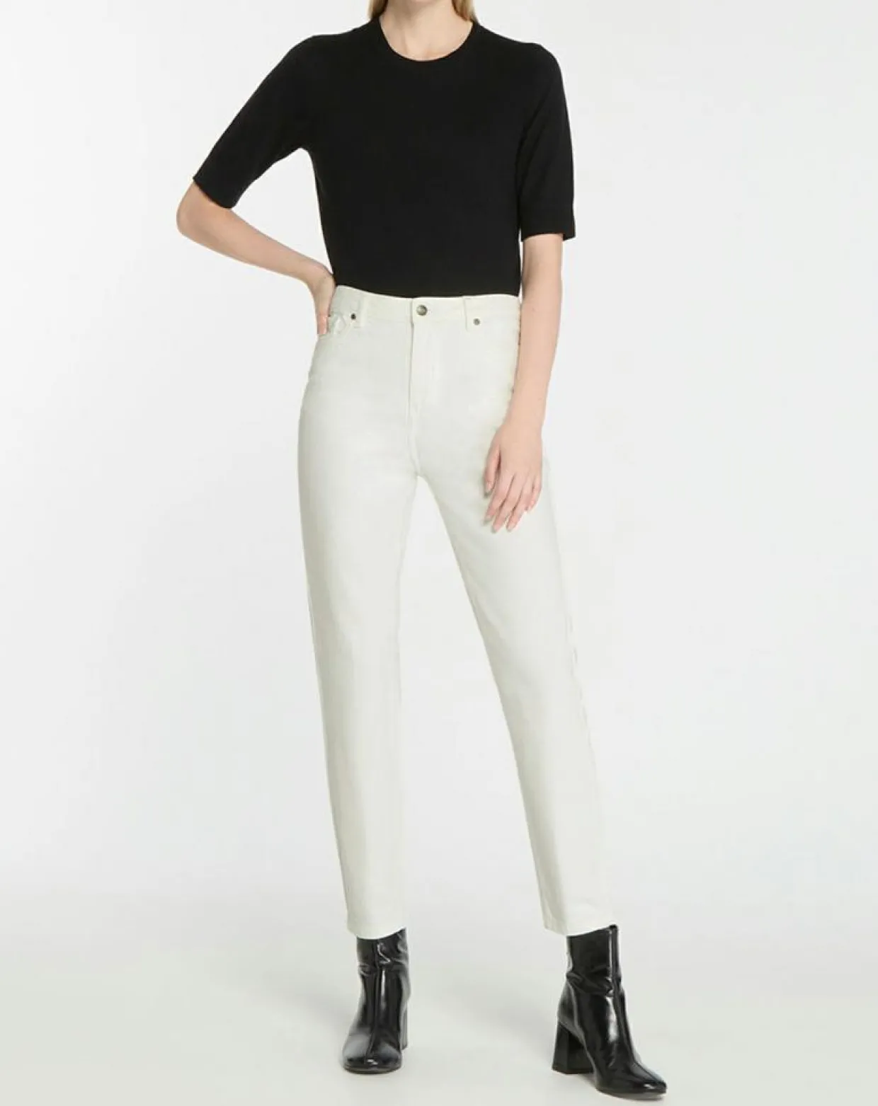Jean Slim blanc-Galeries Lafayette Hot