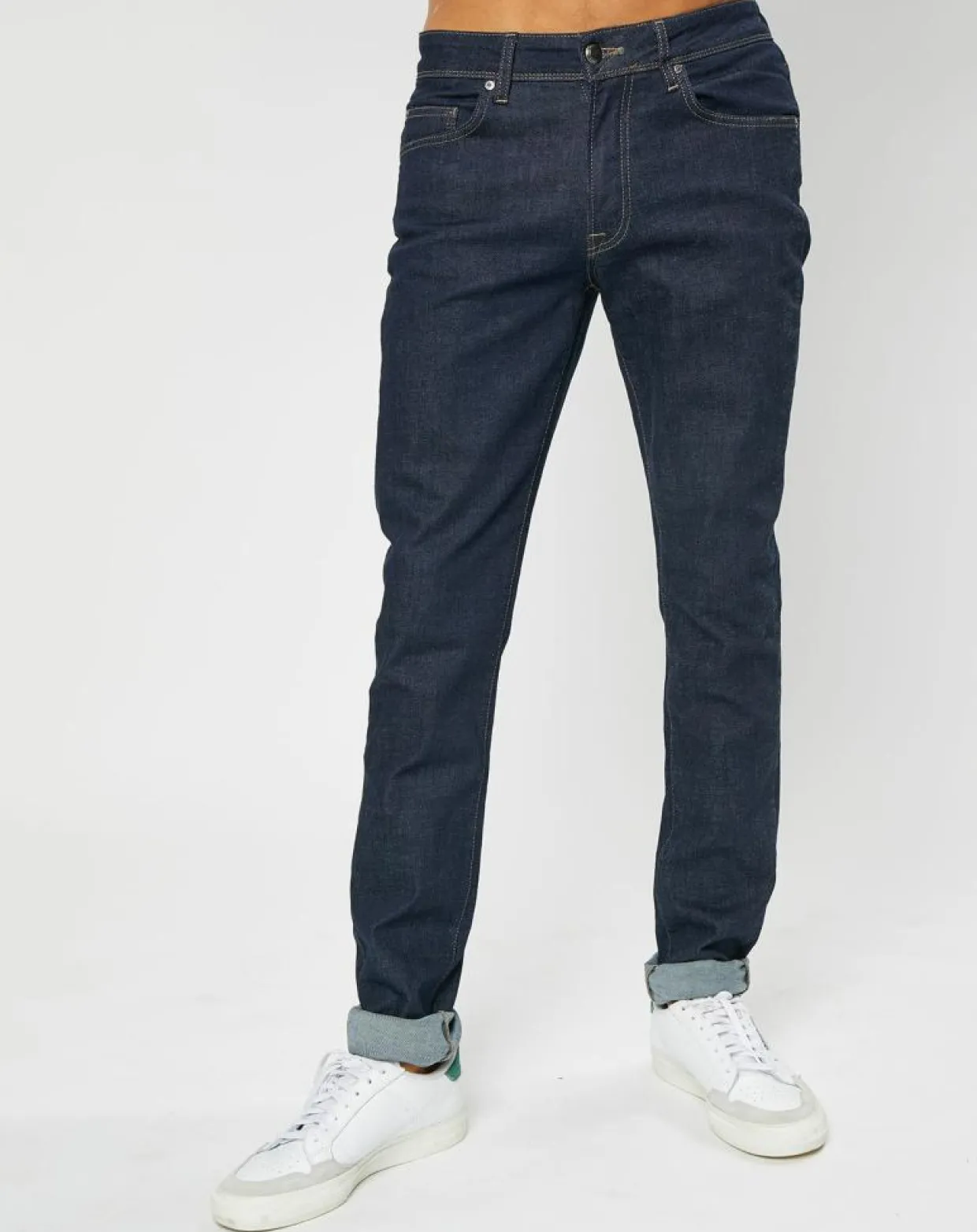 Jean Slim bleu brut-Hackett London Best