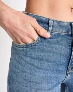 Femme Esprit Jeans^Jean slim bleu clair