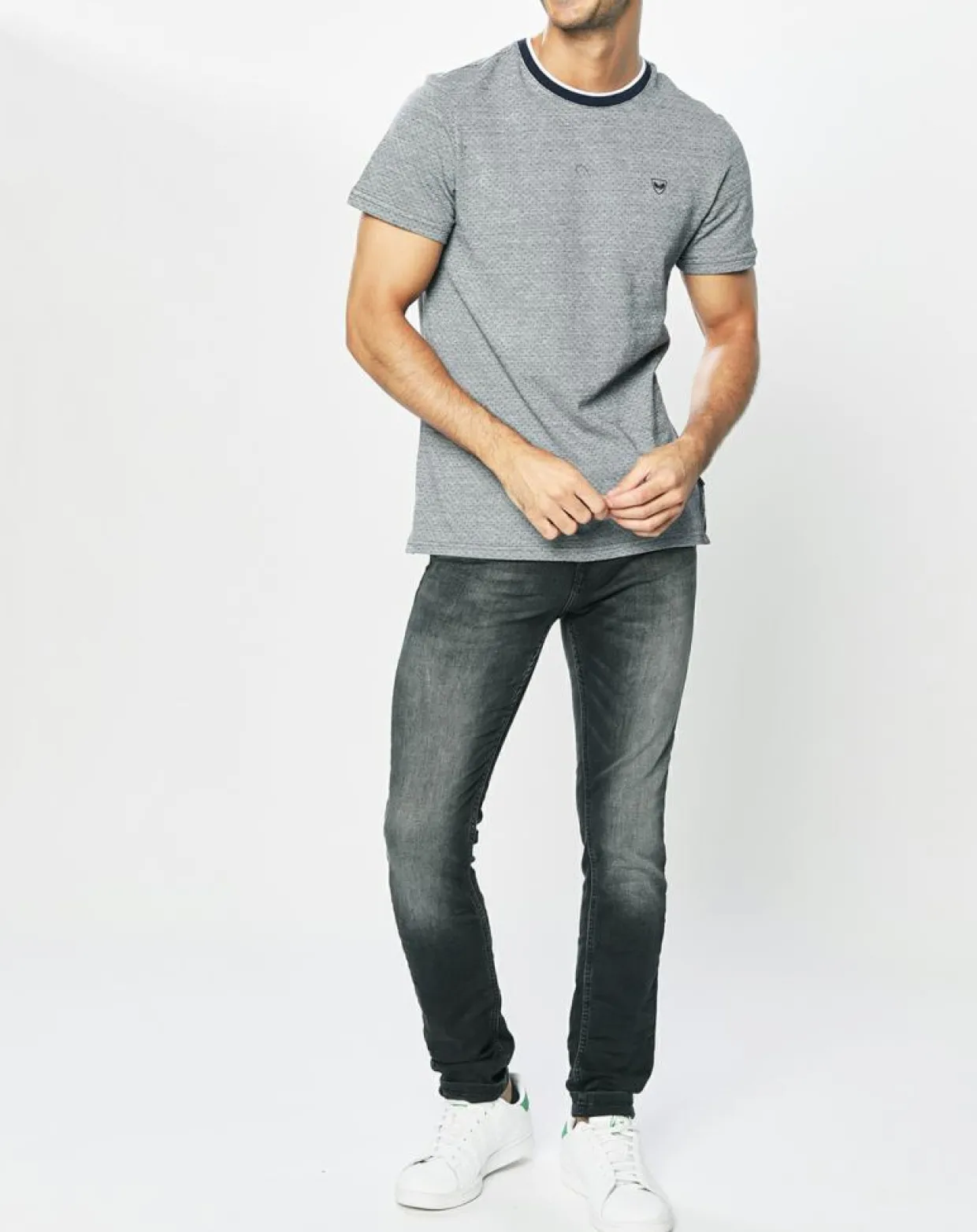 Homme Kaporal 5 Jeans^Jean Slim Daxko noir délavé