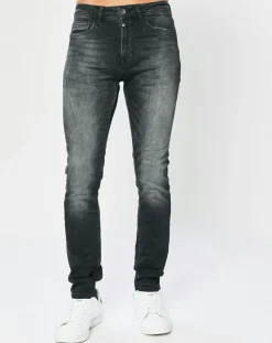 Homme Kaporal 5 Jeans^Jean Slim Daxko noir délavé