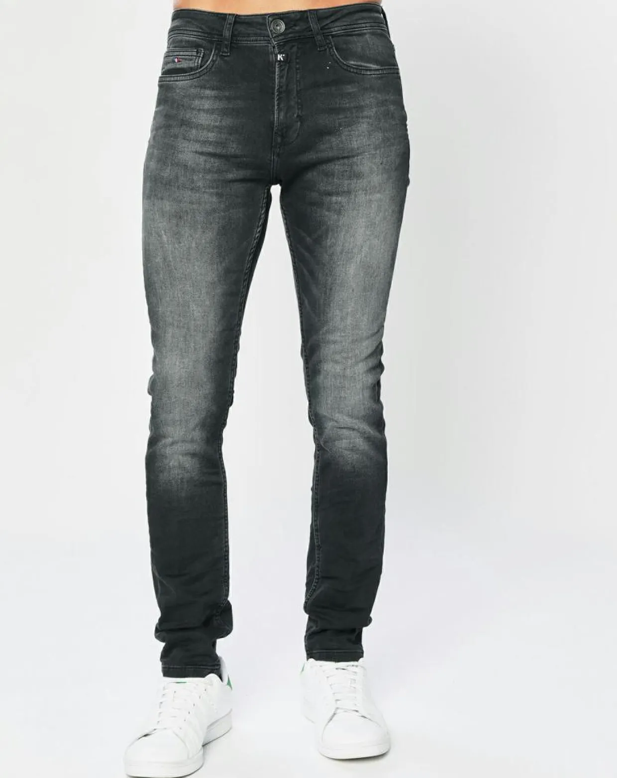 Homme Kaporal 5 Jeans^Jean Slim Daxko noir délavé