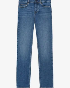 Jean Slim délavé bleu denim-The Kooples