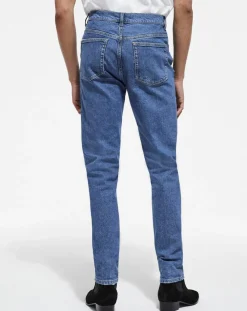 Jean Slim délavé bleu denim-The Kooples