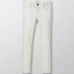 Jean Slim en Coton mélangé blanc-Cyrillus Hot