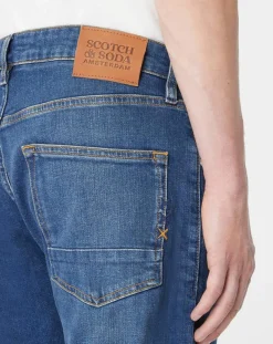 Homme Scotch & Soda Jeans^Jean Slim Fit 100% Coton Bio Ralston Classic bleu