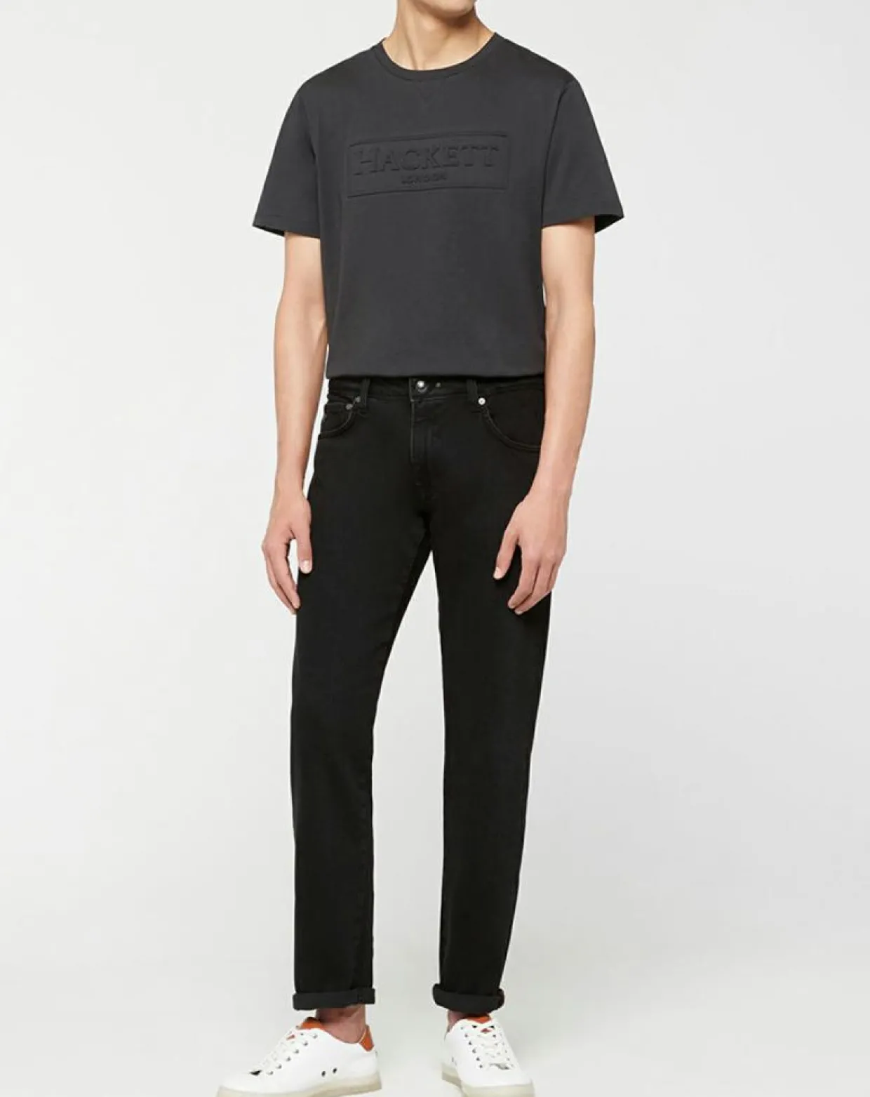 Homme Hackett London Jeans^Jean Slim Fit noir