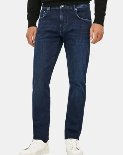 Jean Slim Fit Power Flex bleu moyen-Hackett London Discount