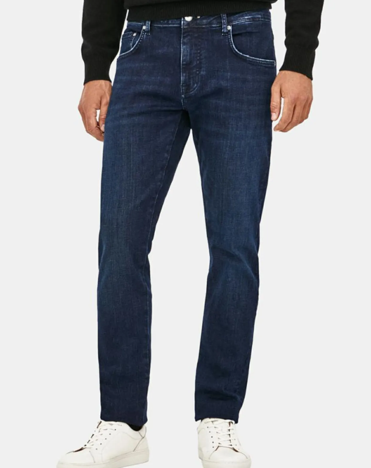 Jean Slim Fit Power Flex bleu moyen-Hackett London Discount
