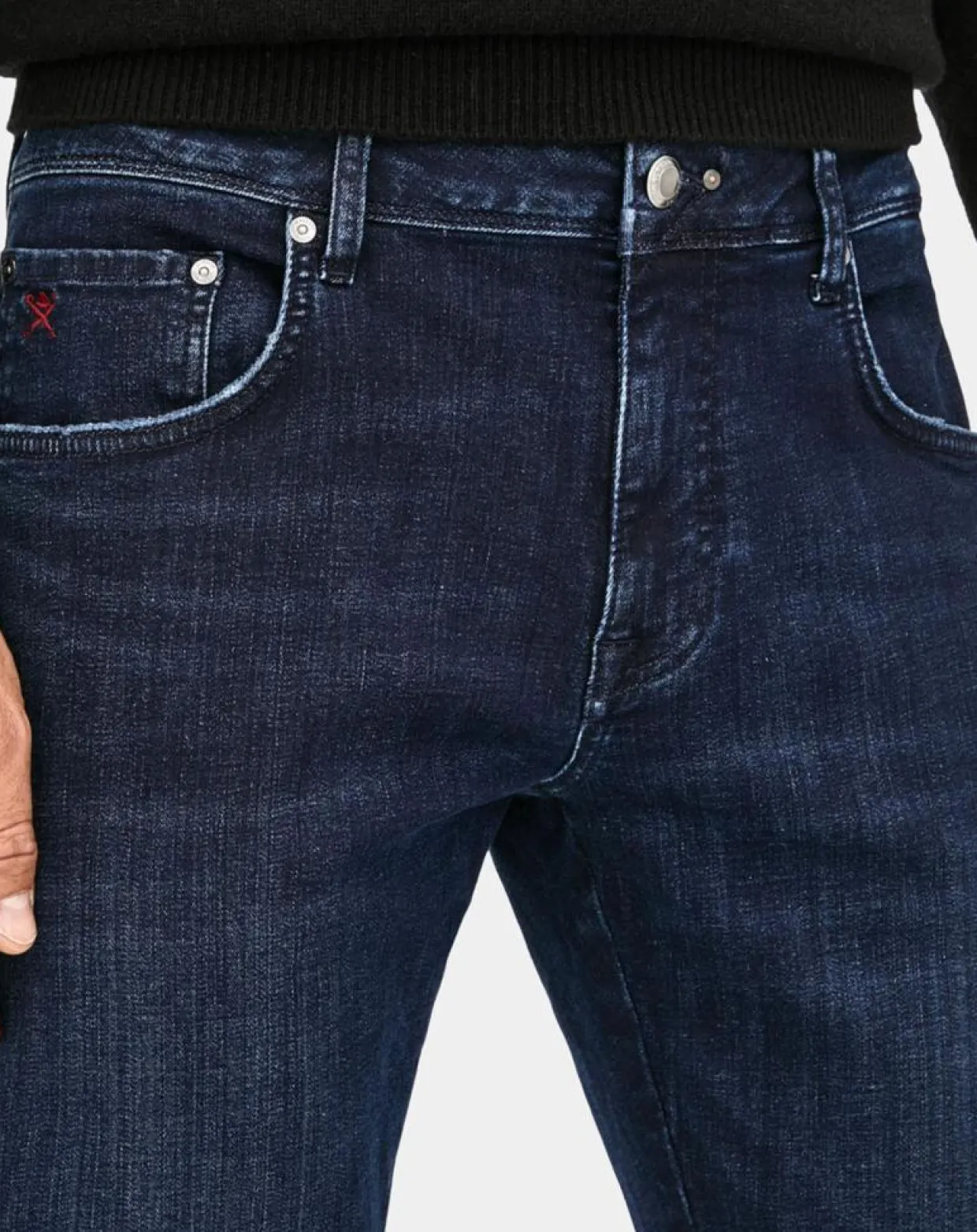 Jean Slim Fit Power Flex bleu moyen-Hackett London Discount