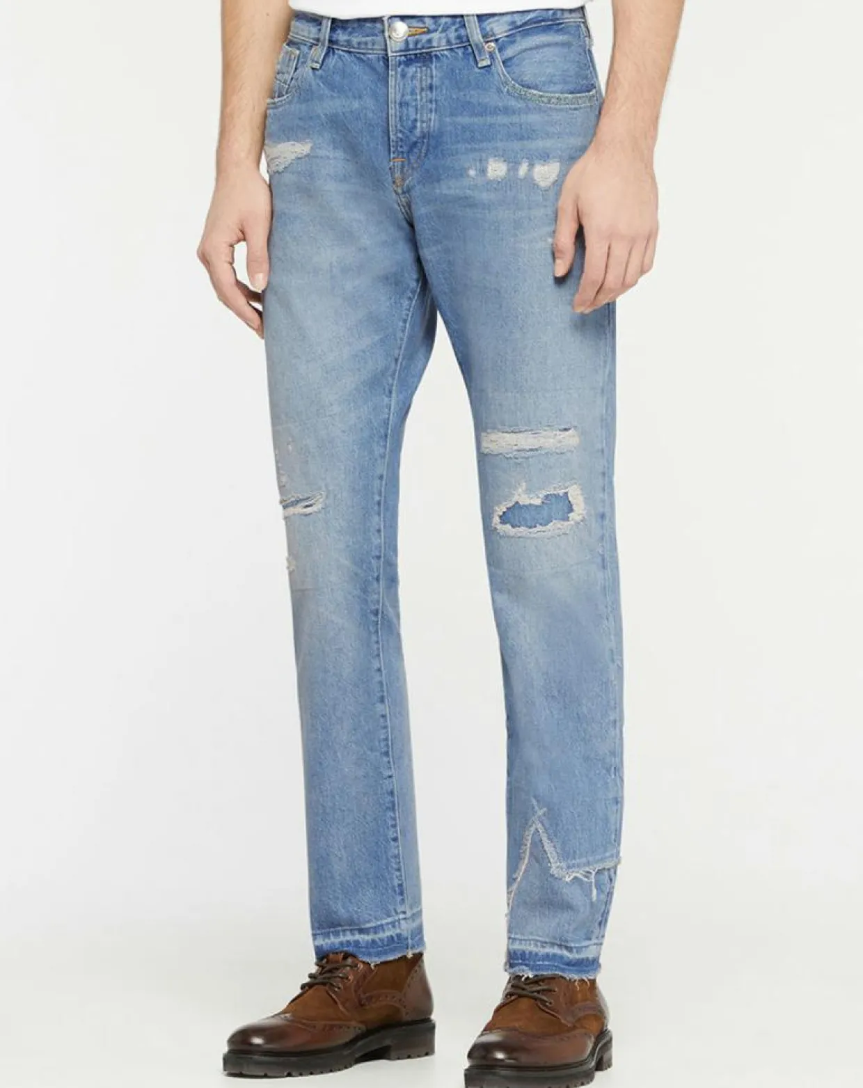 Jean Slim Fit Ralston bleu clair-Scotch & Soda Outlet