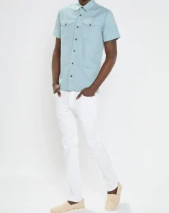 Jean Slim Fit Ralton blanc-Scotch & Soda Discount