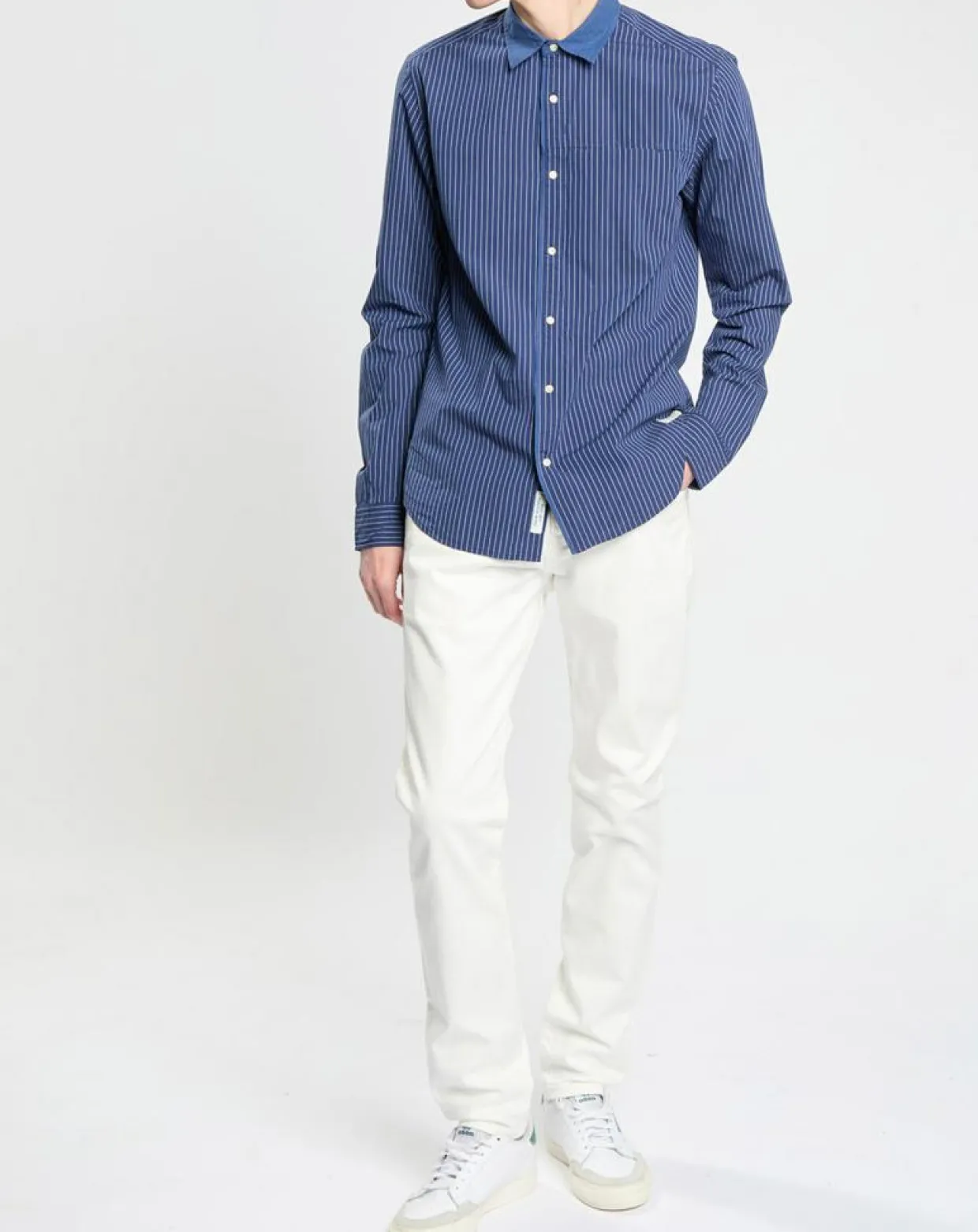 Jean Slim Fit surteint écru-Scotch & Soda Online
