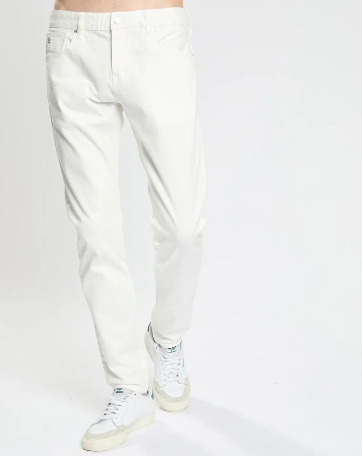Jean Slim Fit surteint écru-Scotch & Soda Online
