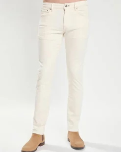 Homme Hackett London Jeans^Jean Slim Fit Uni écru