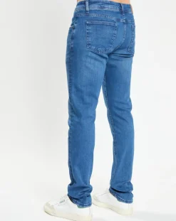 Jean Slim Fit Wash Flex bleu moyen-Hackett London Online