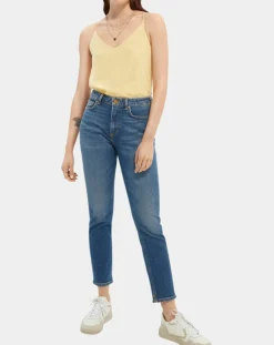 Jean Slim High Five Taille Haute bleu-Scotch & Soda Discount