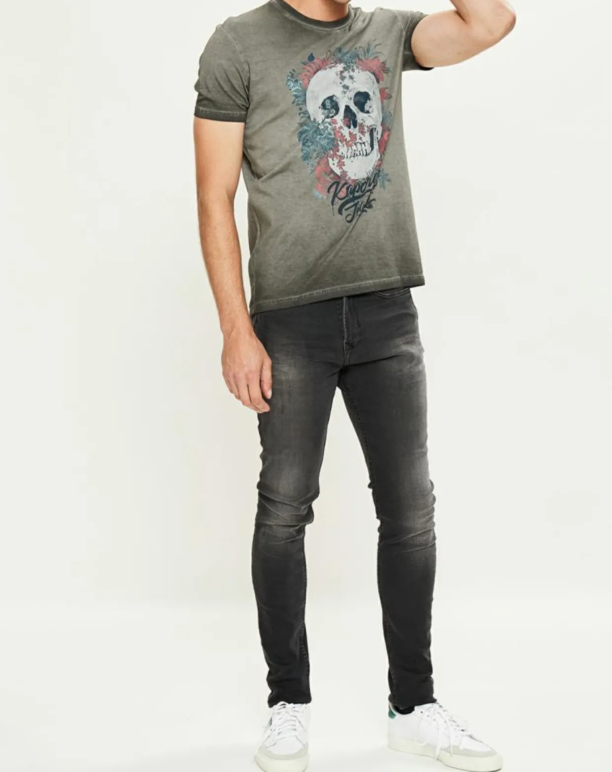 Jean Slim Itomi Extend gris-Kaporal 5 Online