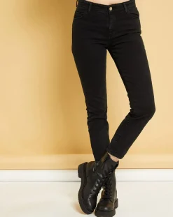 Femme Acquaverde Jeans^Jean slim Natural Arizona black stone