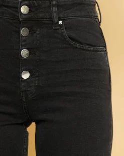Femme Acquaverde Jeans^Jean slim Natural Nevada black stone