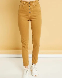 Femme Acquaverde Jeans^Jean slim Natural Nevada new sahara