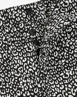 Homme The Kooples Jeans^Jean Slim Punk Léopard noir