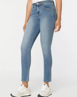 Femme Billabong Jeans^Jean Slim Shoreline bleu moyen